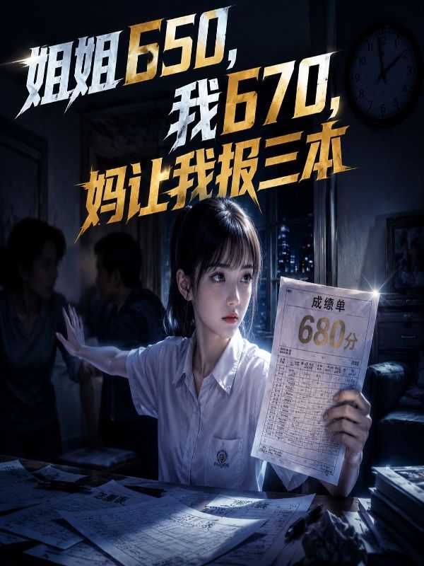 姐姐650，我670，媽讓我報三本