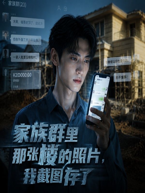 家族群裏那張樓的照片，我截圖存了