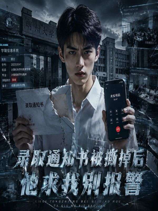 錄取通知書被撕掉後，他求我別報警