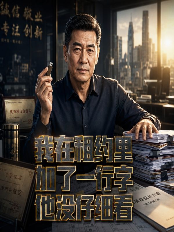我在租約裏加了一行字，他沒仔細看