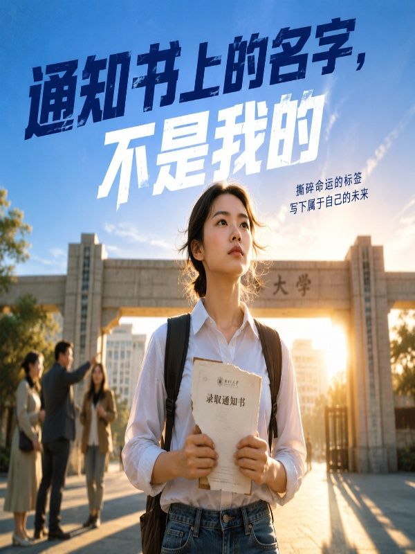 通知書上的名字，不是我的