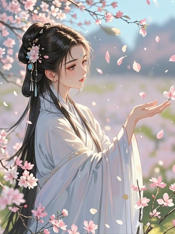 故裏花落，君歸無期