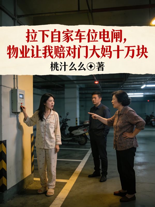拉下自家車位電閘，物業讓我賠對門大媽十萬塊