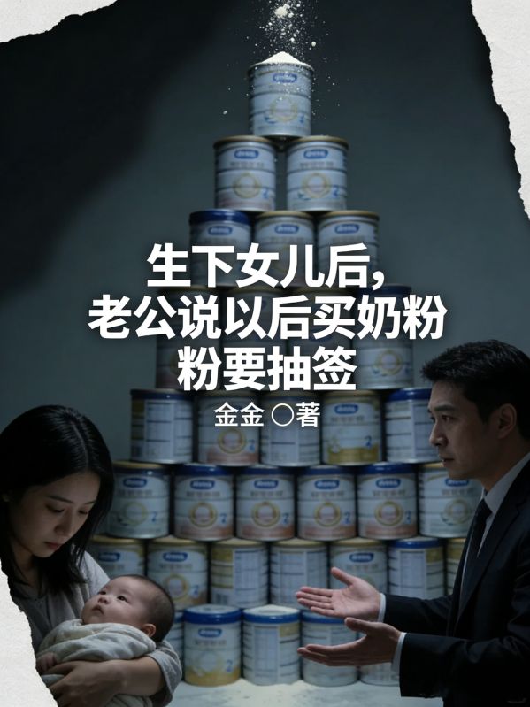 生下女兒後，老公說以後買奶粉要抽簽