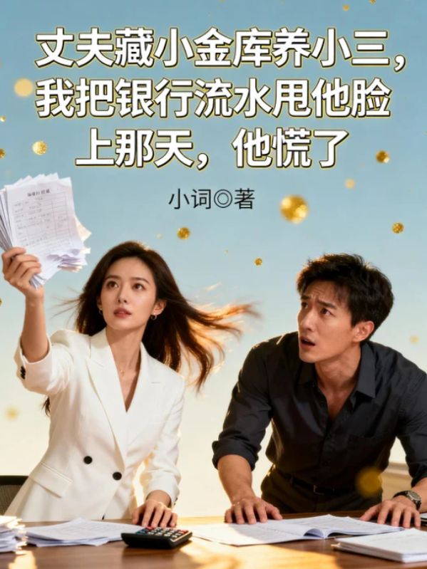丈夫藏小金庫養小三，我把銀行流水甩他臉上那天，他慌了
