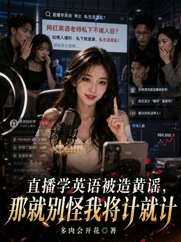 直播學英語被造黃謠，那就別怪我將計就計