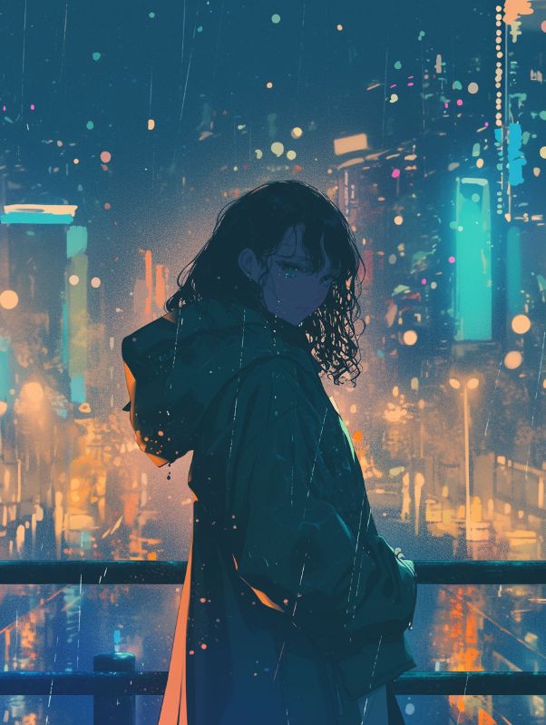 晚風未眠，心事沉河