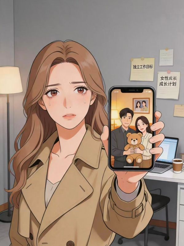 老公支持我做獨立女性，卻是為了另一個家