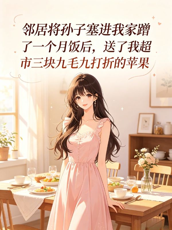 鄰居孫子蹭飯一個月，送了我超市三塊九毛九打折的蘋果