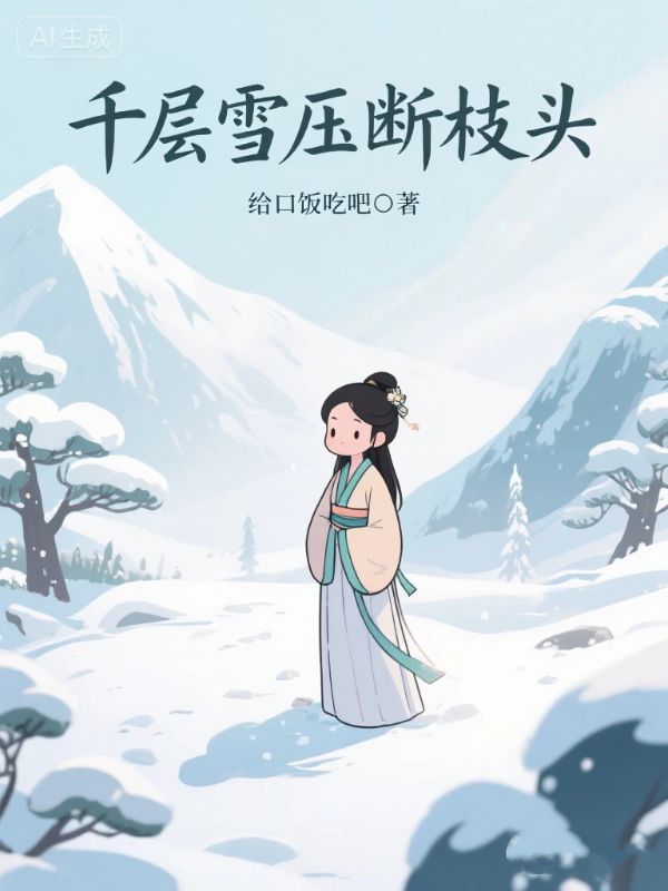千層雪壓斷枝頭