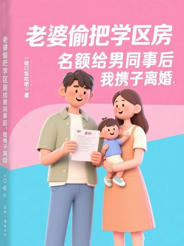 老婆偷把學區房名額給男同事後，我攜子離婚