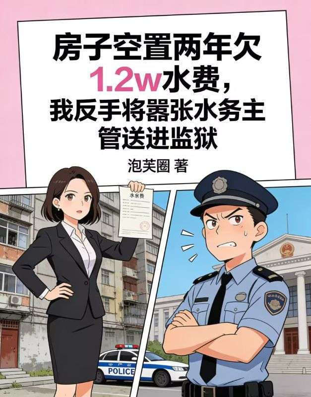 房子空置兩年欠1.2w水費，我反手將囂張水務主管送進監獄