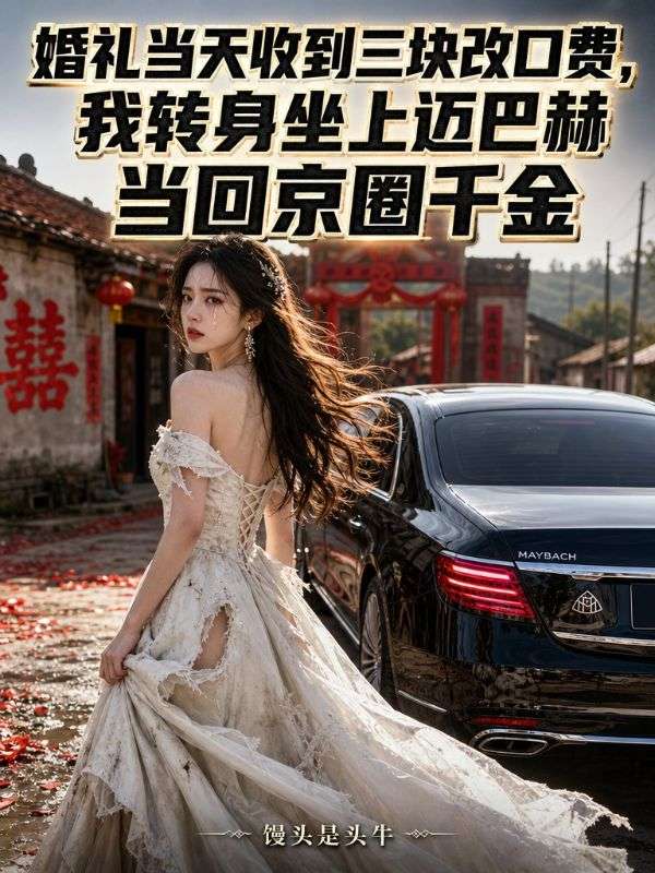 婚禮當天收到三塊改口費，我轉身坐上邁巴赫當回京圈千金