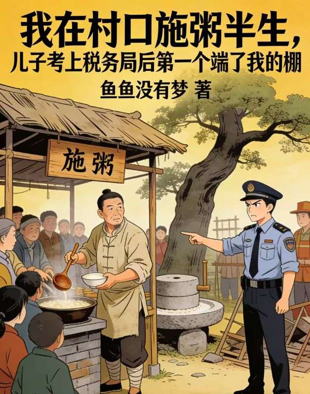 我在村口施粥半生，兒子考上稅務局後第一個端了我的棚