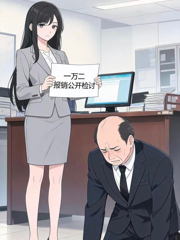 逼我為一萬二報銷公開檢討後，所長跪了
