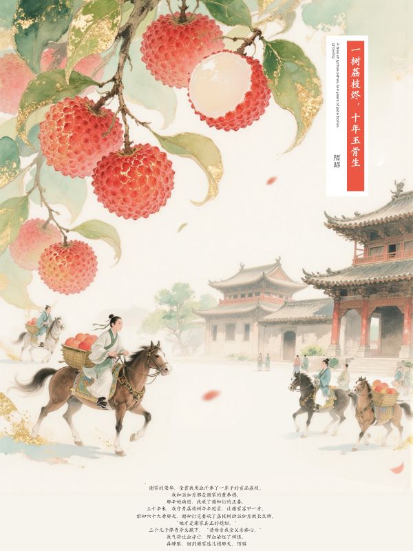 一樹荔枝燼，十年玉骨生