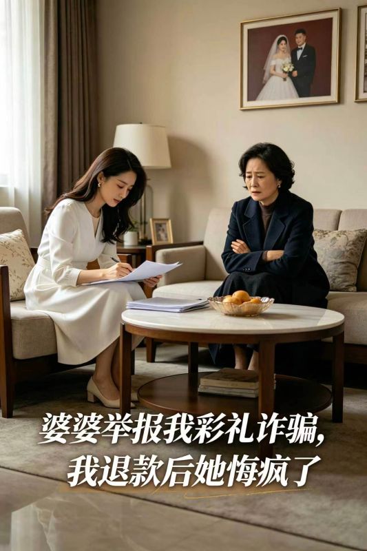婆婆舉報我彩禮詐騙，我退款後她悔瘋了