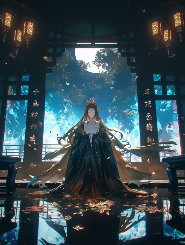 梨落月初白