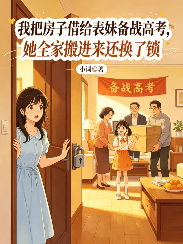 我把房子借給表妹備戰高考，她全家搬進來還換了鎖