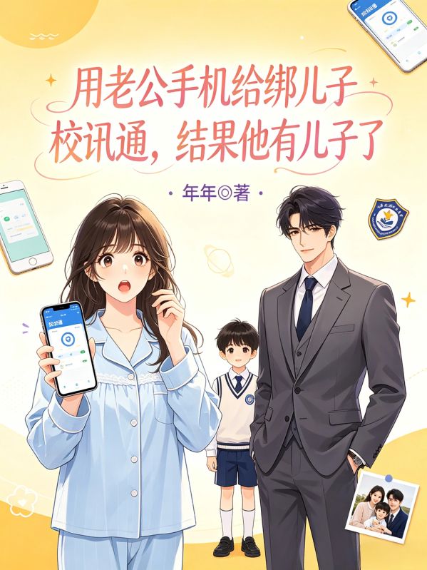 用老公手機給綁兒子校訊通，結果他有兒子了