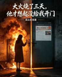 大火燒了三天，他才想起沒給我開門