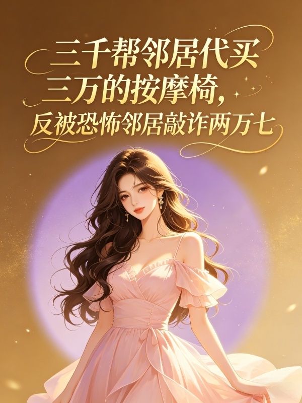 三千幫鄰居代買三萬的按摩椅，反被恐怖鄰居敲詐兩萬七