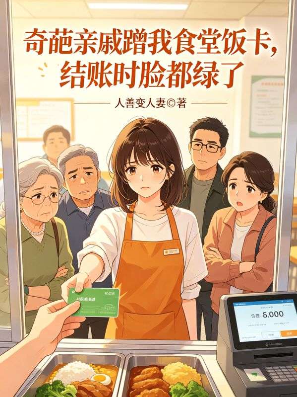 奇葩親戚蹭我食堂飯卡，結賬時臉都綠了