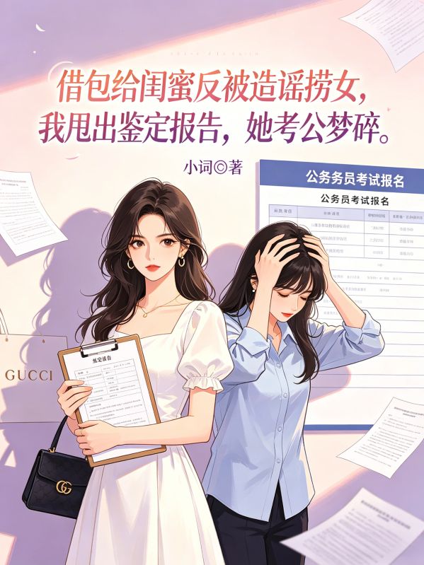 借包給閨蜜反被造謠撈女，我甩出鑒定報告，她考公夢碎