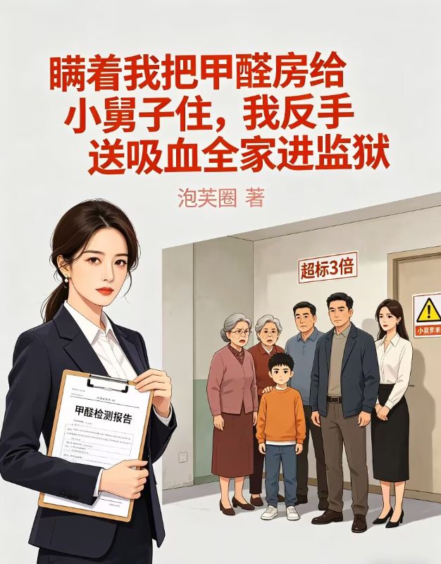 瞞著我把甲醛房給小舅子住，我反手送吸血全家進監獄