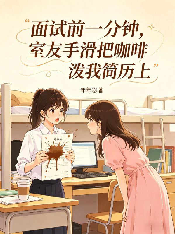 麵試前一分鐘，室友手滑把咖啡潑我簡曆上