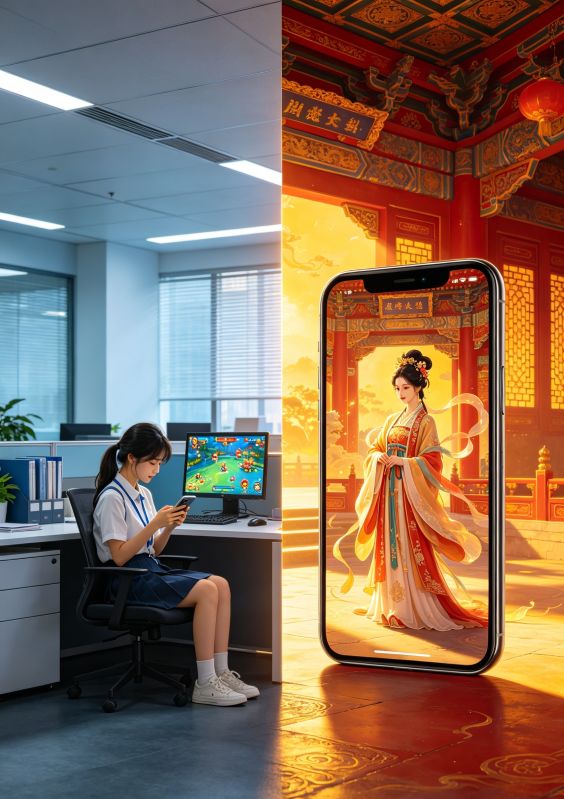 摸魚小遊戲通古今，我教秀女當皇後