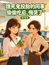 餓死鬼投胎的同事偷吃後，悔哭了