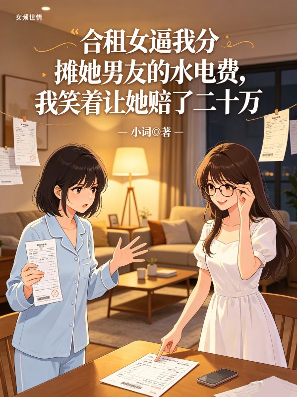 合租女逼我分攤她男友的水電費，我笑著讓她賠了二十萬