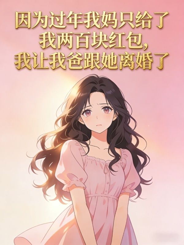 因為過年我媽隻給了我兩百塊紅包，我讓我爸跟她離婚了
