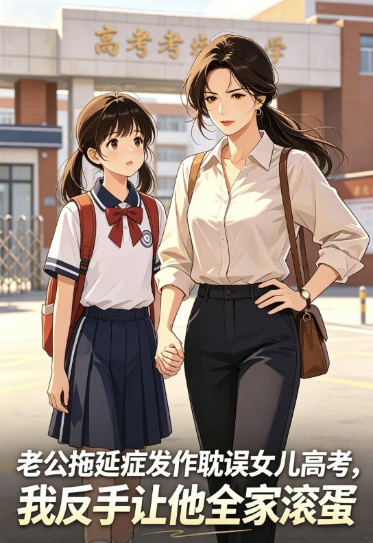 老公拖延症發作耽誤女兒高考，我反手讓他全家滾蛋