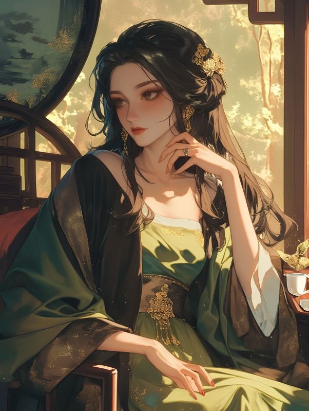 雲盡處，夜未央