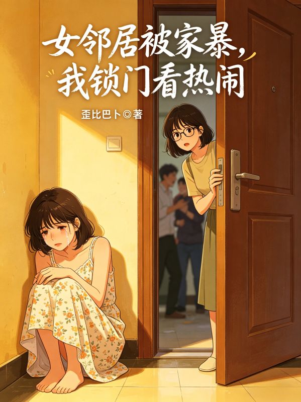 女鄰居被家暴，我鎖門看熱鬧