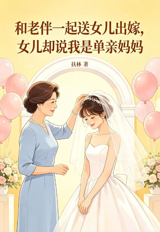 和老伴一起送女兒出嫁，女兒卻說我是單親媽媽