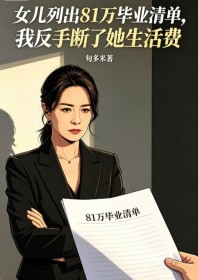 女兒列出81萬畢業清單，我反手斷了她生活費