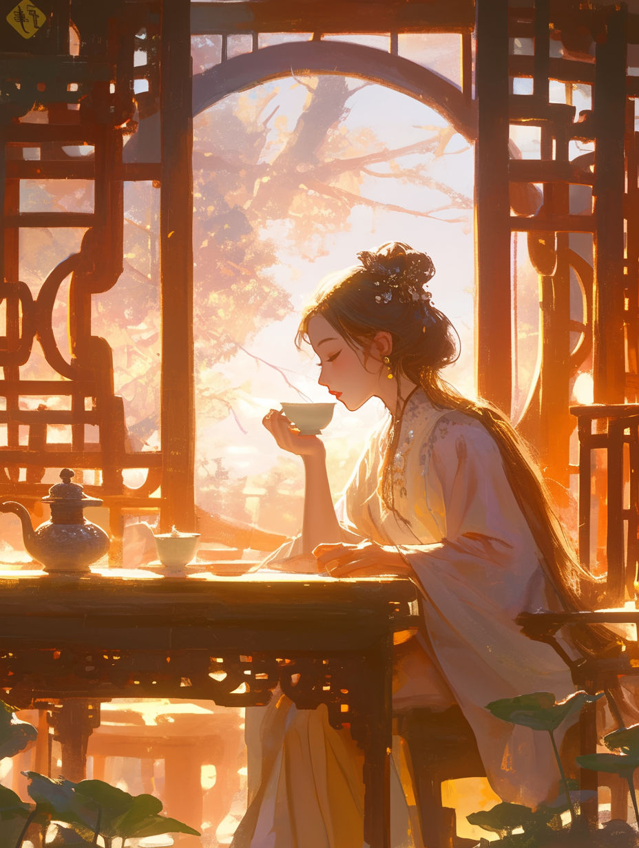 霧藍碎在冬夜