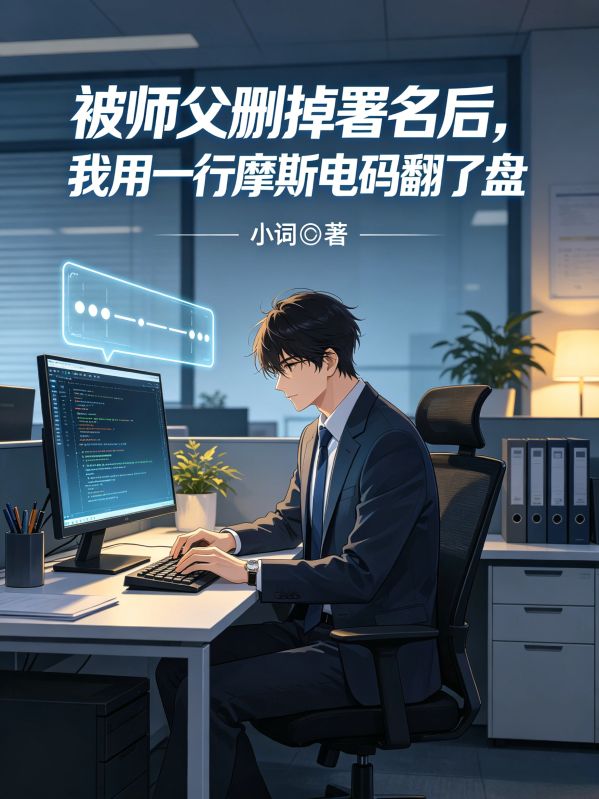 被師父刪掉署名後，我用一行摩斯電碼翻了盤