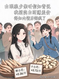白眼狼鄉親聽信知青說我捎賣白芍賺差價，得知內情後他們悔瘋了