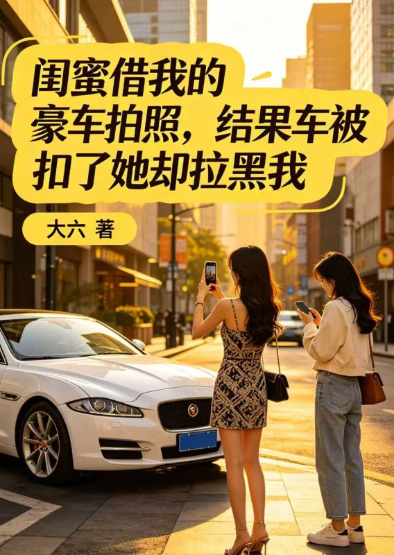閨蜜借我的豪車拍照，結果車被扣了她卻拉黑我