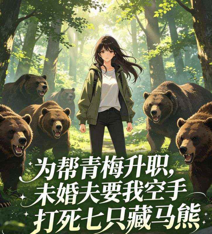 為幫青梅升職，未婚夫要我空手打死七隻藏馬熊