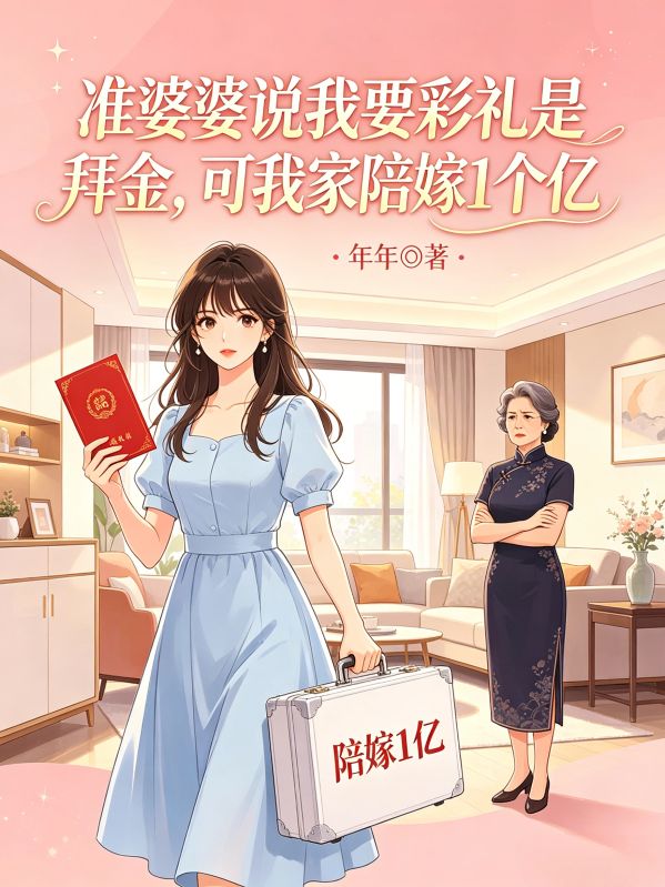 準婆婆說我要彩禮是拜金，可我家陪嫁1個億