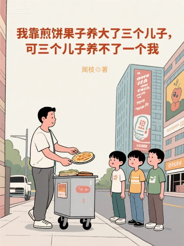 我靠煎餅果子養大了三個兒子，可三個兒子養不了一個我