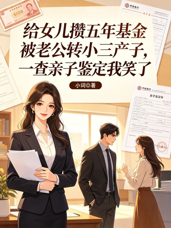 給女兒攢五年基金被老公轉小三產子，一查親子鑒定我笑了