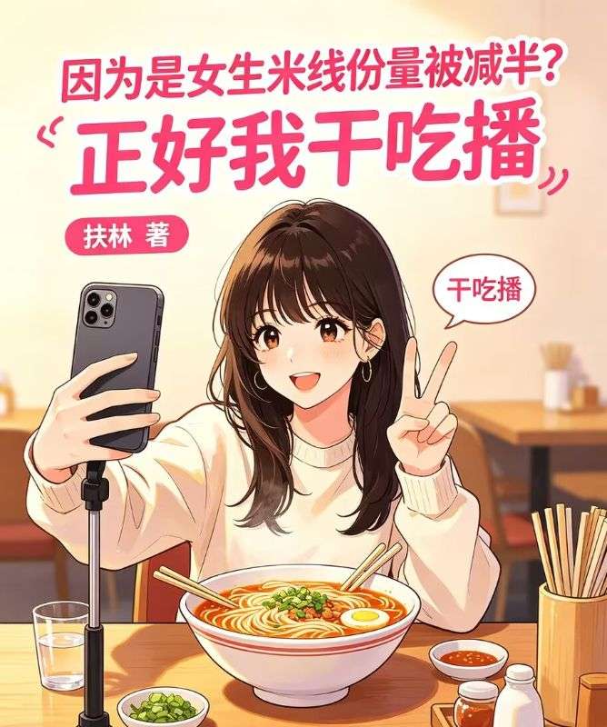 因為是女生米線份量被減半？正好我幹吃播