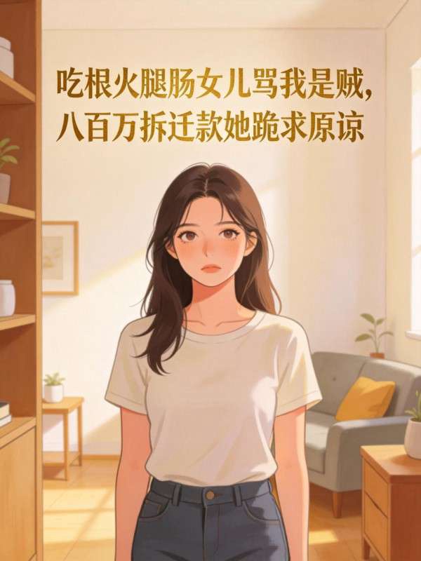 吃根火腿腸女兒罵我是賊，八百萬拆遷款她跪求原諒