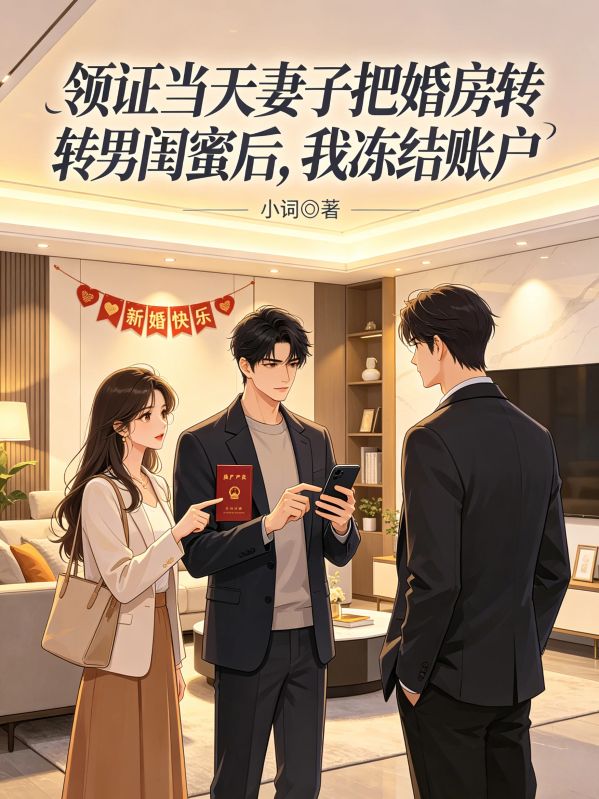 領證當天妻子把婚房轉男閨蜜後，我凍結賬戶